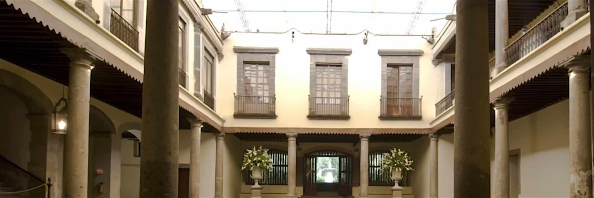 Patio Central Museo Casa de la Bola