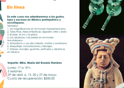 Lujo y ornamentos en el México antiguo